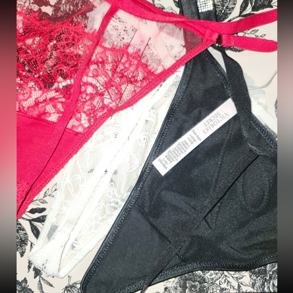 Victoria's Secret V-string set size Large NIB - Picture 5 of 5
